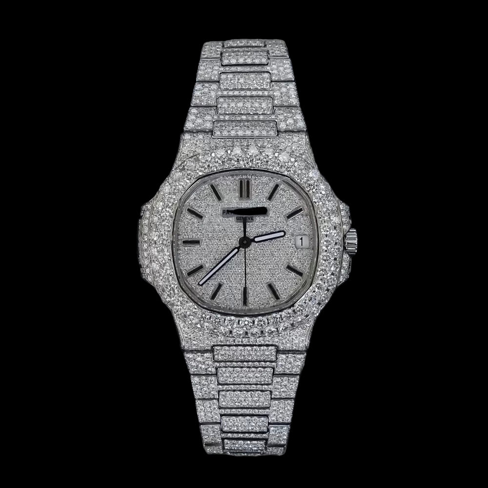 Diamond Nautilus 40mm-Stainless Steel