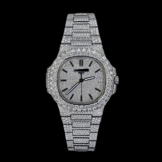 Diamond Nautilus 40mm-Stainless Steel